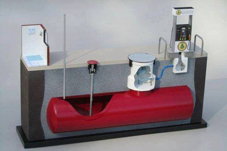 تمديدات محطات الوقود